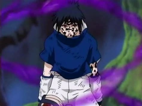 Sasuke curse mark shorts